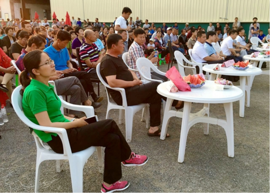 辽宁天隆种业科技有限公司第一届水稻农业技术推广晚会正式开幕